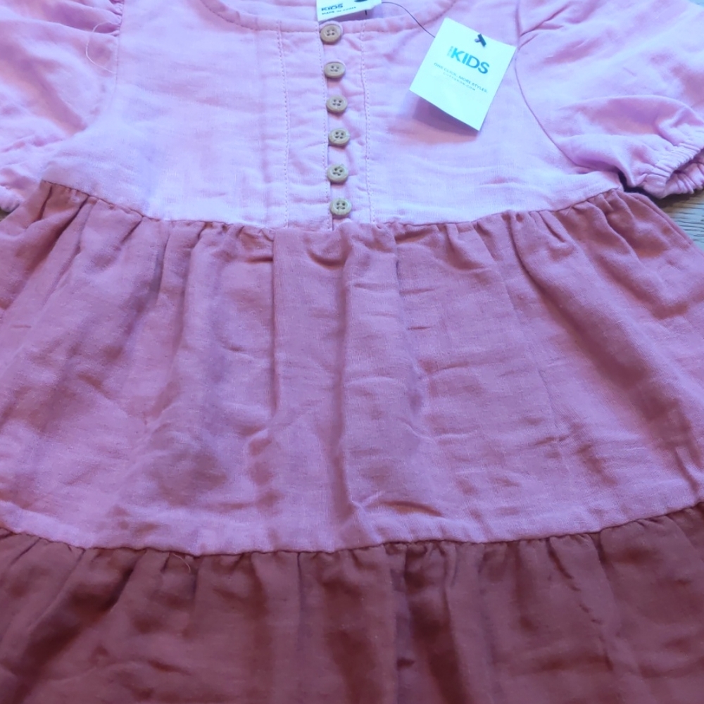 Cotton On color block dress with butterfly purse - Picture 4 of 9